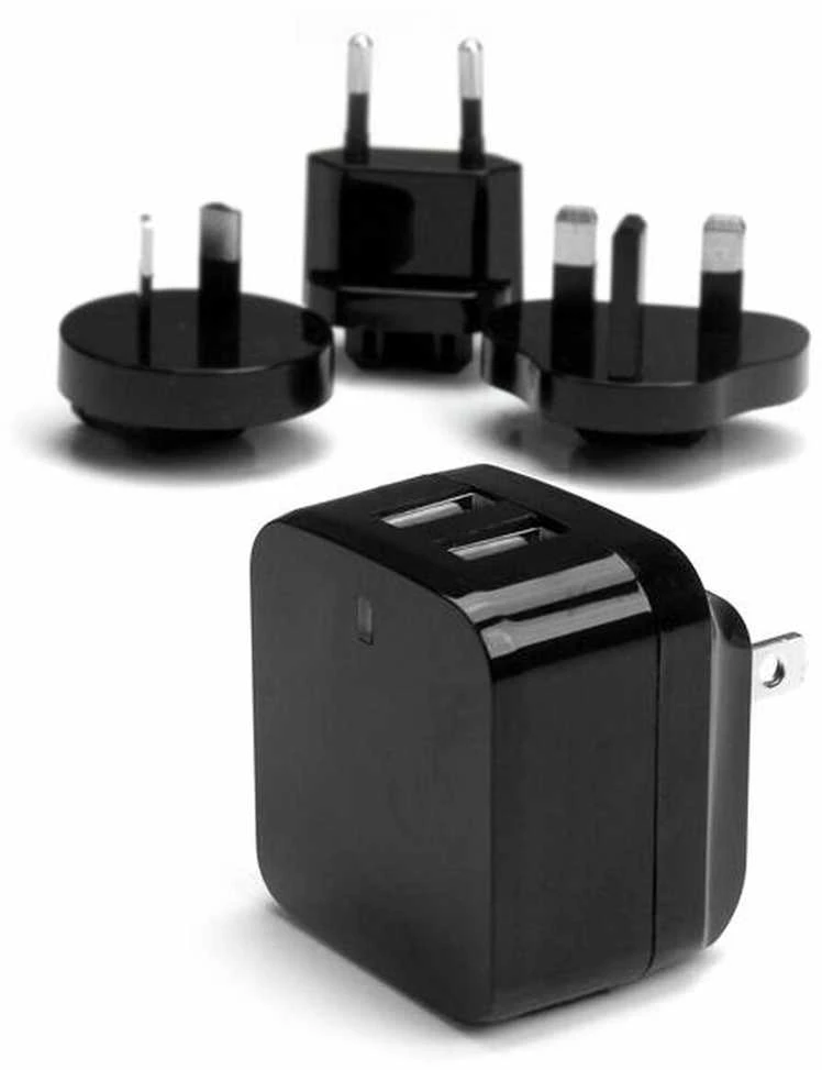 Įkroviklis StarTech 2x USB-A 3.4 A (USB2PACBK)
