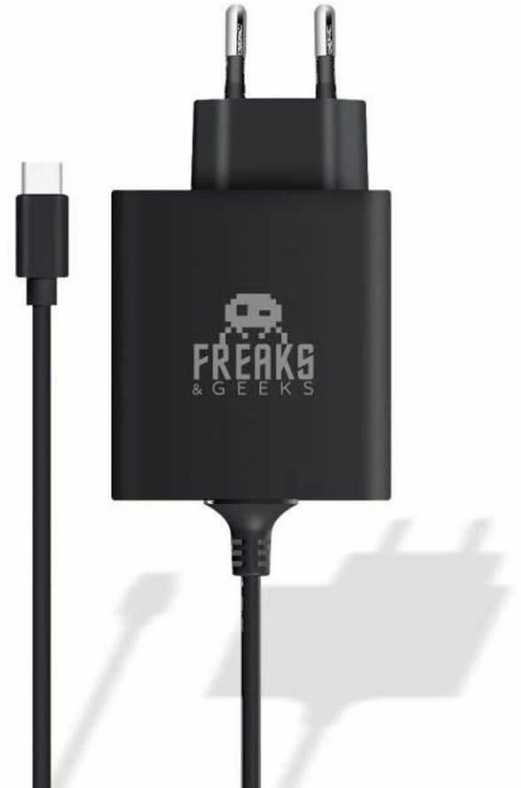 „Freaks And Geeks“ – kintamosios srovės adapteris, skirtas „Nintendo Switch 2“ – 30 W – Juodas