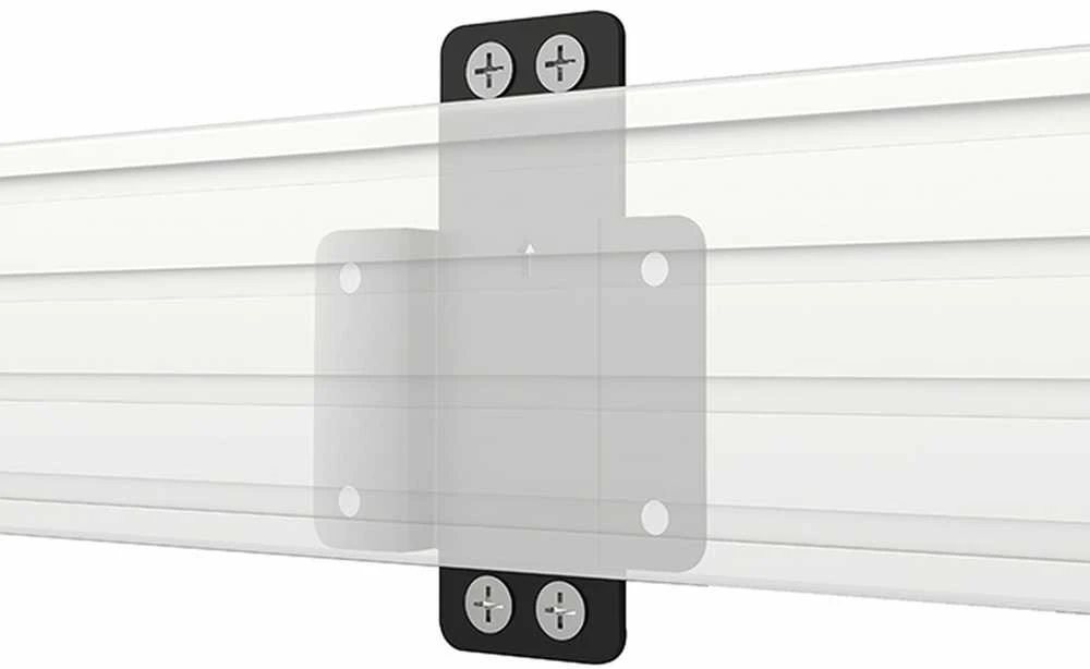 B-TECH AV SYSTEM X - BĖGELIO MONTAVIMO LAIKIKLIS, SKIRTAS BT8390 - 19 MM NUO SIENOS