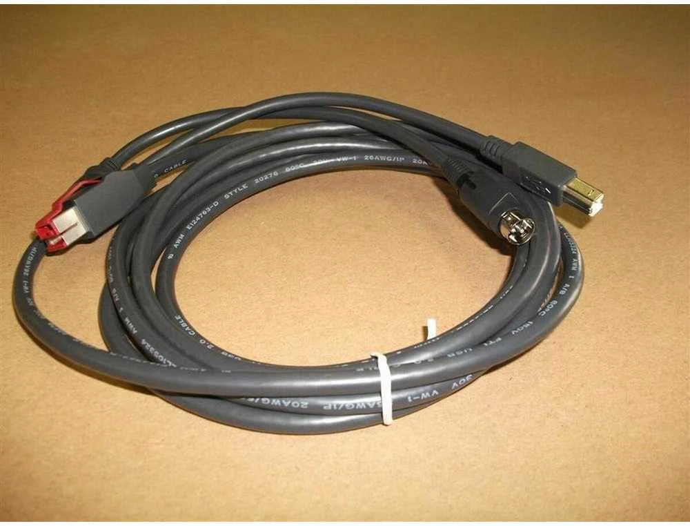 Kabelis USB Epson PWR-USB TO 1X8 PWR USB 3.65 m Juodas (2218423)