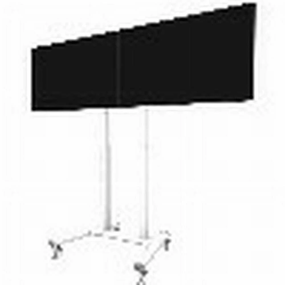 Laikiklis NEOMOUNTS BY NEWSTAR DUAL SCREEN ADAPTER FOR WL55/FL55-875WH1, FROM 42" UP TO 65" VESA 800X400, 50 KG. PER DISPLAY