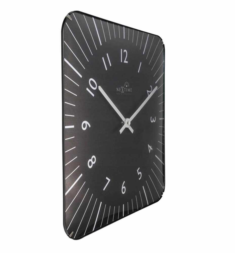 Laikrodis NEXTIME 3240ZW. Laikrodis ścienny, Kolor juoda. Unisex.
