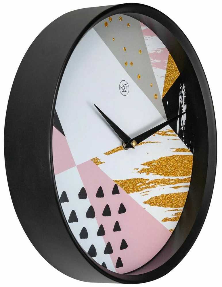 Laikrodis NEXTIME 7354. Laikrodis ścienny, Kolor raudona. Unisex.