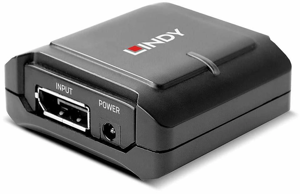 Lindy Extender / Repeat AV signalo perdavimo sistema, DisplayPort 1.2 DP+, iki 20m, 2560x1600 (38413)