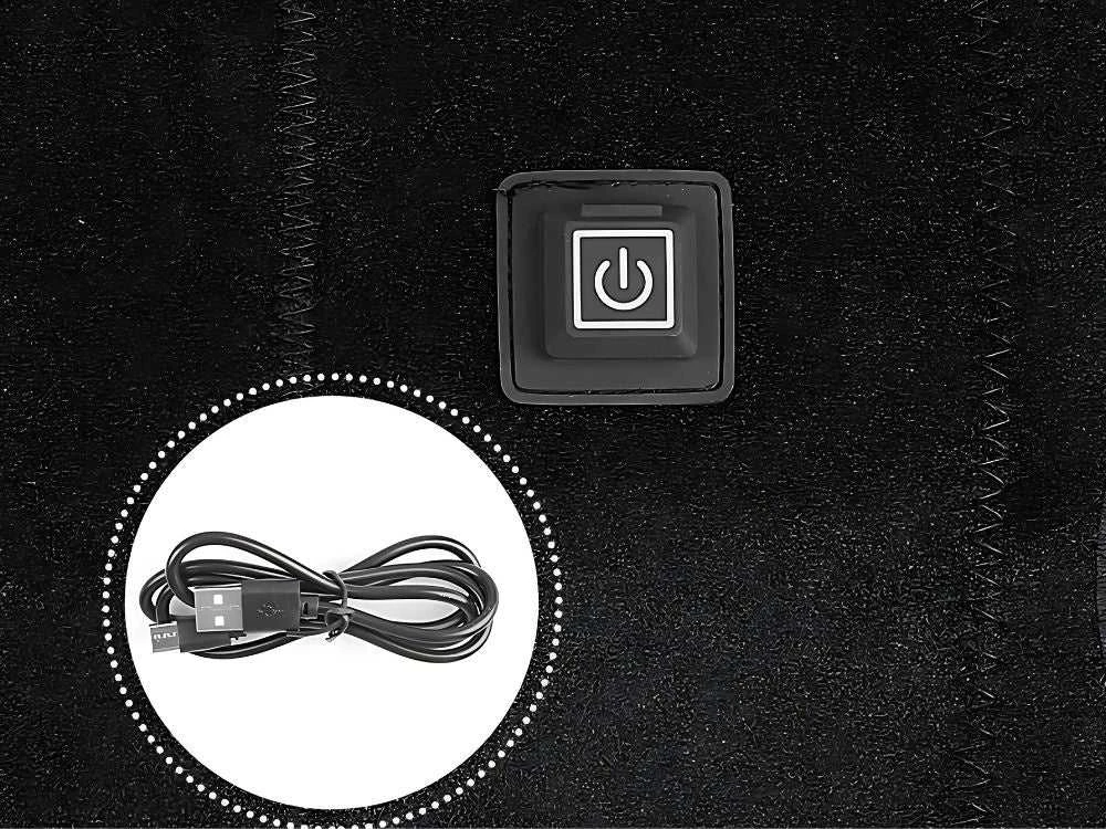 Juosta su šildymu, 3 režimai, USB-C