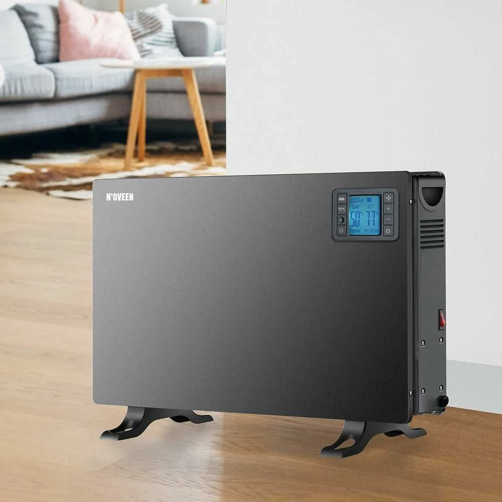 Oem CH7100 LCD SMART Juodas N'OVEEN konvektorius šildytuvas