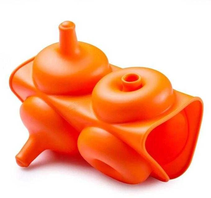 Aptel Silikoninė spurgų forma, 28x18 cm, mėlyna