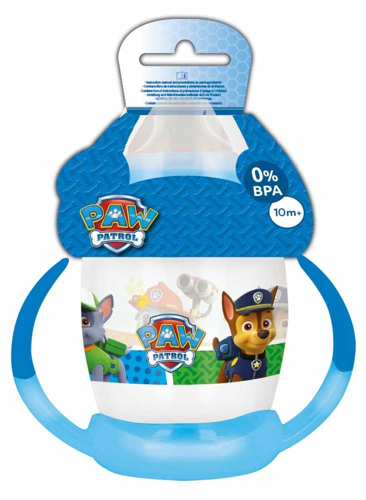 Silikoninis gertuvės formos puodelis „Paw Patrol“, 270 ml