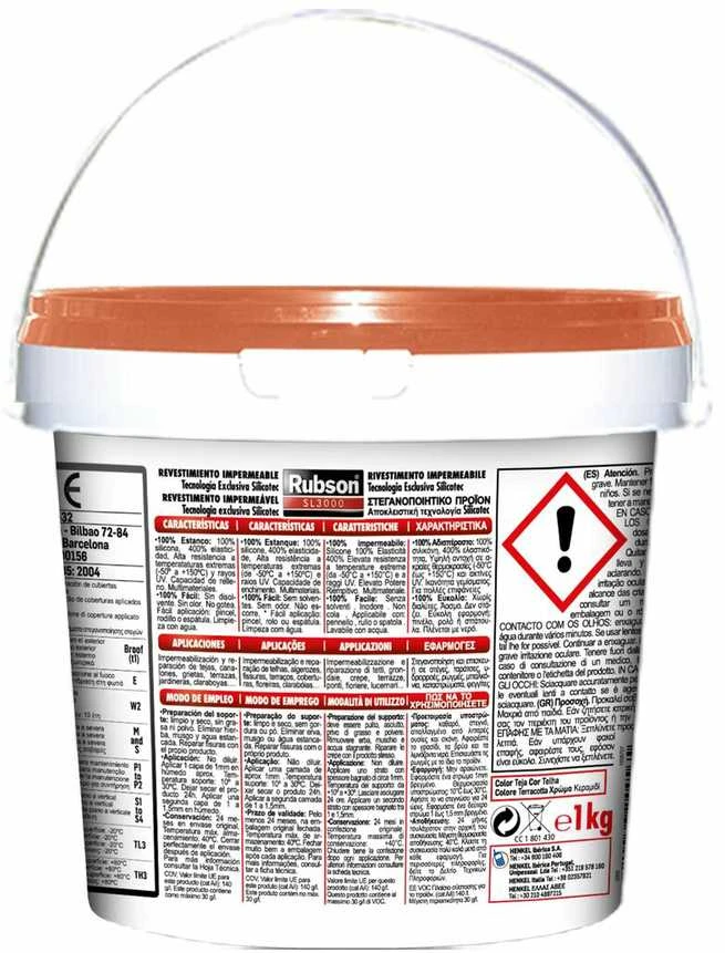 Silikonas Rubson aquablock 1kg