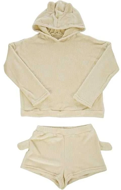 Moteriška šilta pižama su gobtuvu, XL