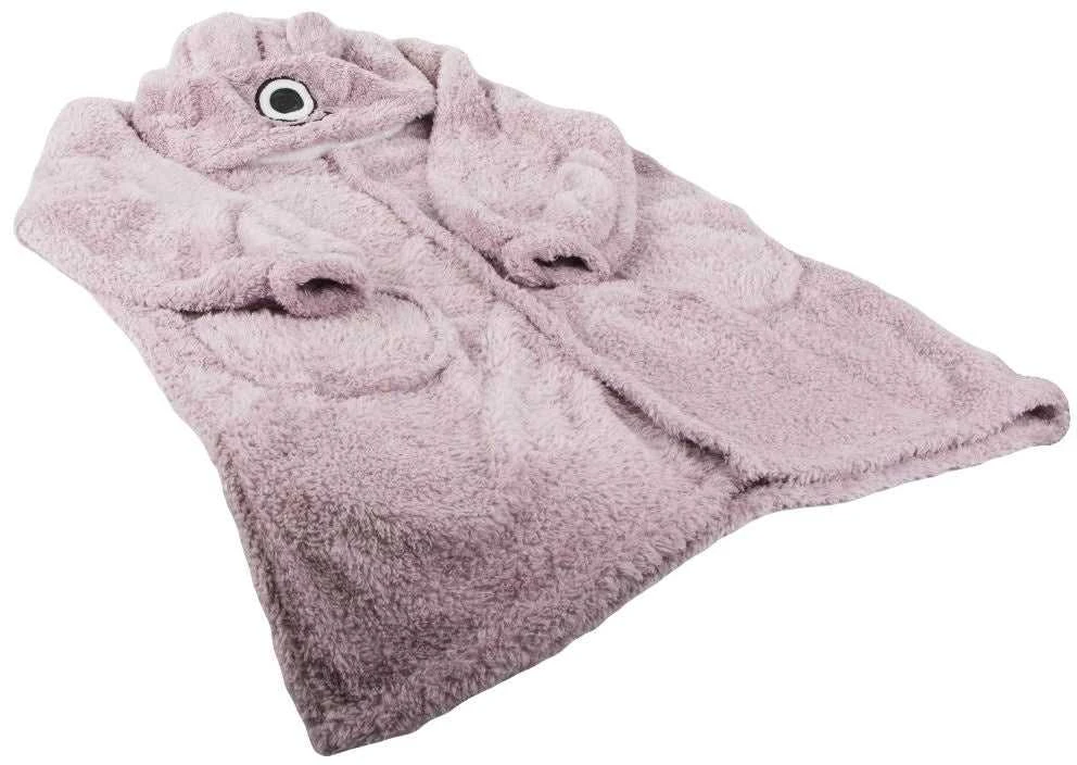Minkštas ir šiltas oversize pledas su gobtuvu, violetinis