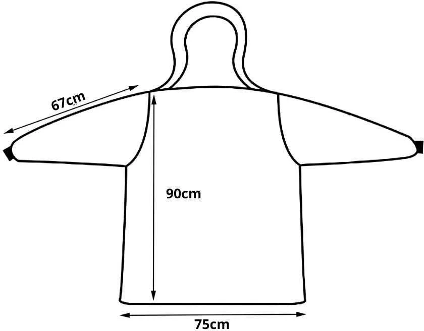 Šiltas oversize XL pledas su gobtuvu, rožinė
