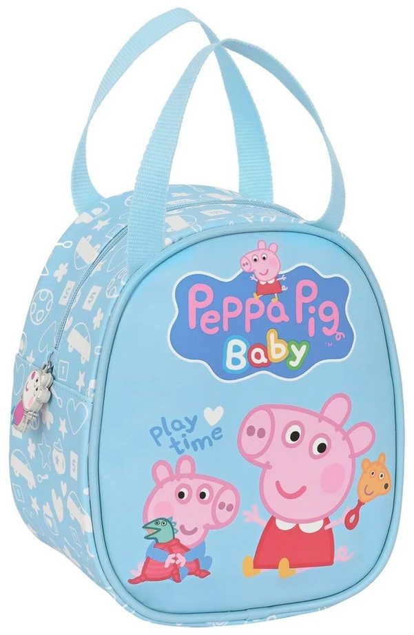 Šiluminė pietų dėžutė Peppa Pig Baby Mėlyna 19 x 22 x 14 cm