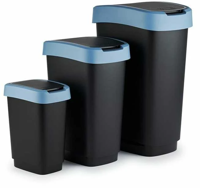 ROTHO Twist Mėlyna - trash bin – 25l