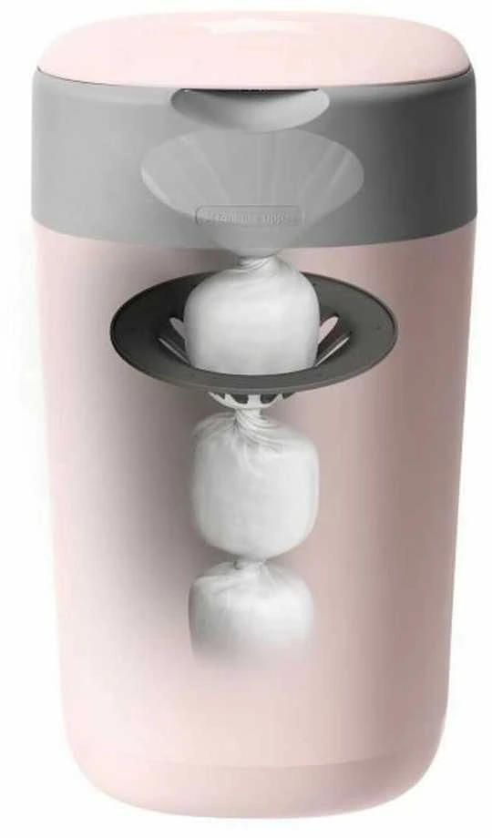 TOMMEE TIPPEE konteineris sauskelnėms Sangenic Twist&Click, rožinis, 85100202