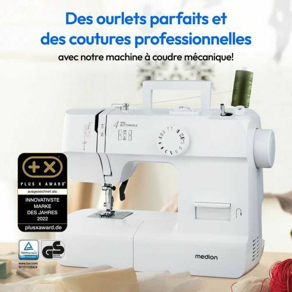 Siuvimo mašina Medion LIFE® MD11179 Nähmaschine SM70 baltas