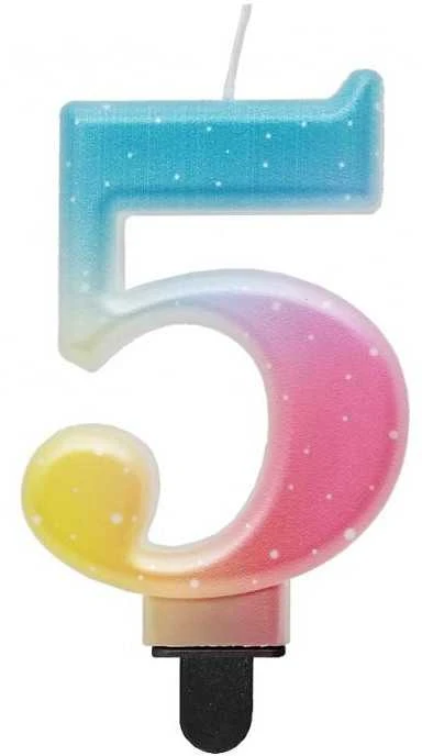 GoDan GIMTADIENIO ŽVAKĖS NUMERIAI 5 PASTELĖS OMBRE GOB/C