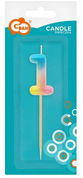 GoDan wieczka piker Cyfra1 ombre pastel SF-POP1 73772