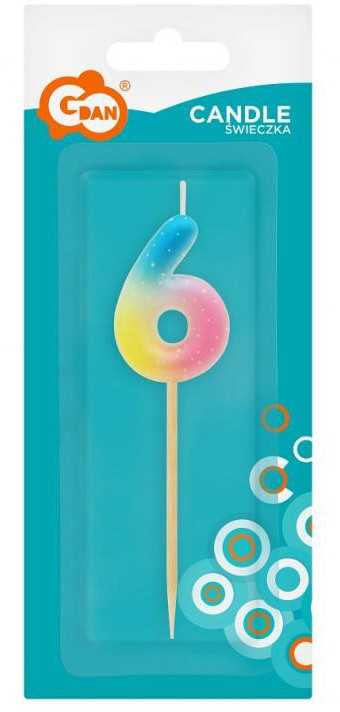 GoDan Cyfra6 Piker dangtis ombre pastelinis SF-POP6 73871