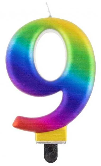 GoDan žvakė numeris 9, Galaxy, 8,0 cm PF-SCG9