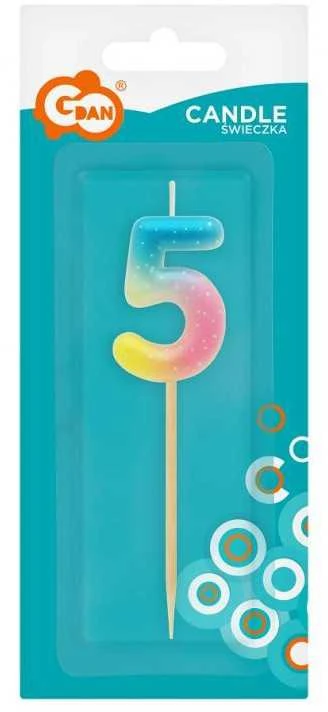„GoDan“ žvakių rinkiklis „Numera5 ombre pastel“ SF-POP5 73857