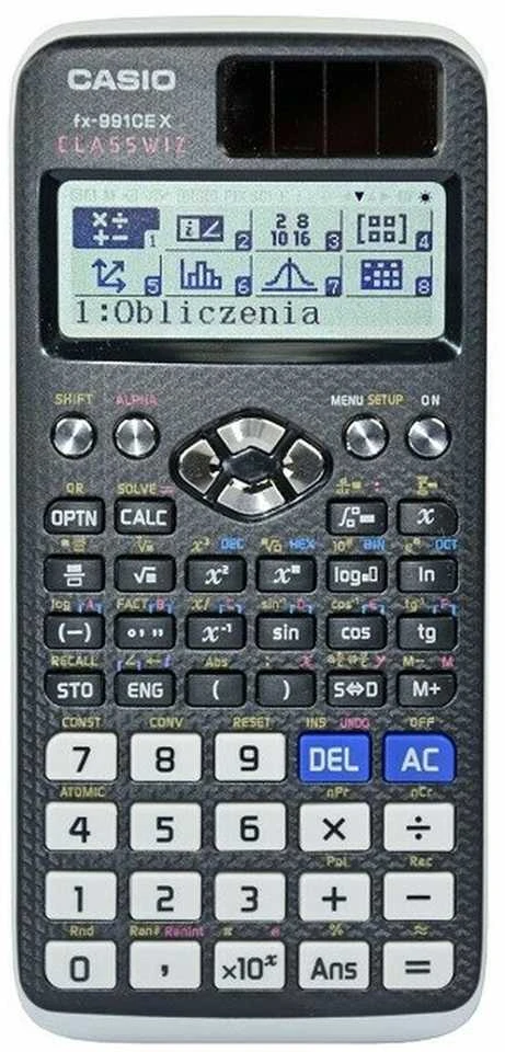 Casio FX-991CEX mokslinis skaičiuotuvas su LCD ekranu
