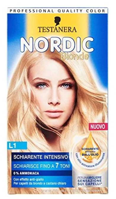 Schwarzkopf Nordic Skirtas šviesiems plaukams L1 Intensive Rinse plaukų dažai