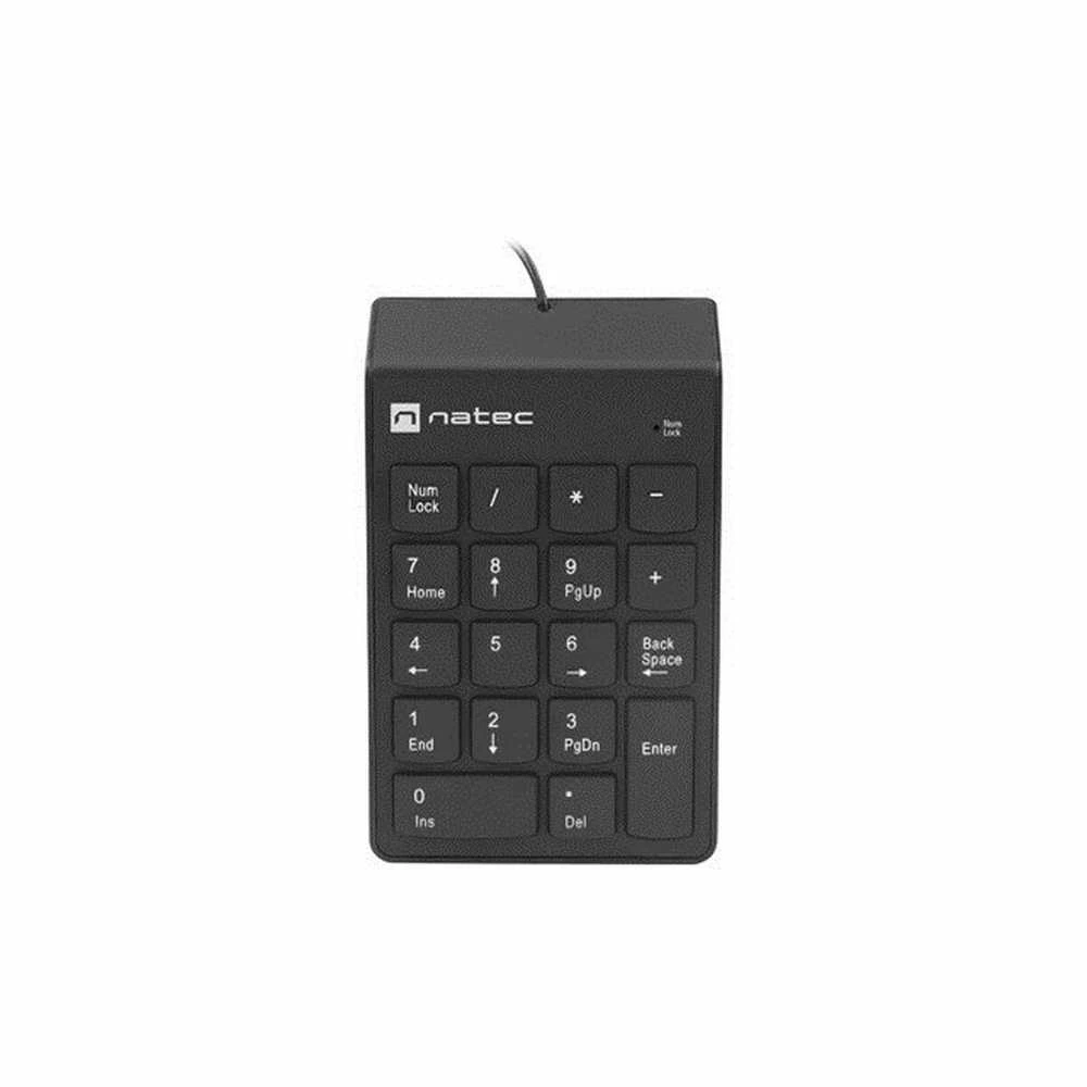 NATEC NUMERIC Klaviatūra GOBY 2 USB Juodas
