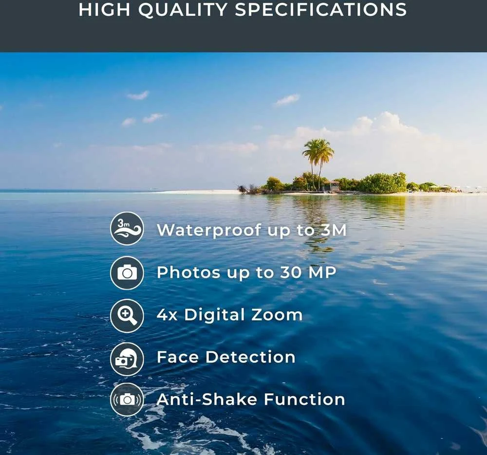 Aquapix W3027 Wave marine mėlynas | EASYPIX