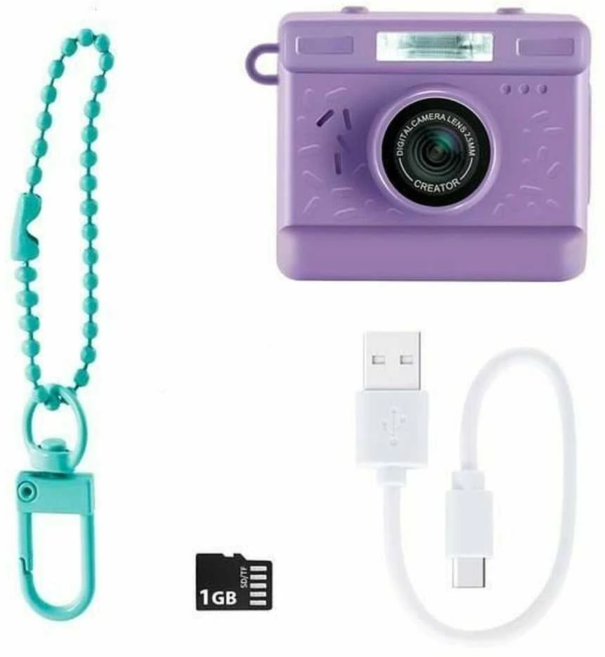 Carruzzo Canal Toys Photo Creator CLK 063 momentinis fotoaparatas Violetinė