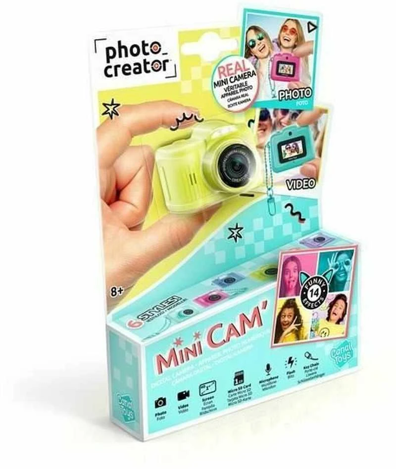 „Canal Toys Mini Cam Digital Camera“ – profesionali (žalias) – skaitmeninė kamera