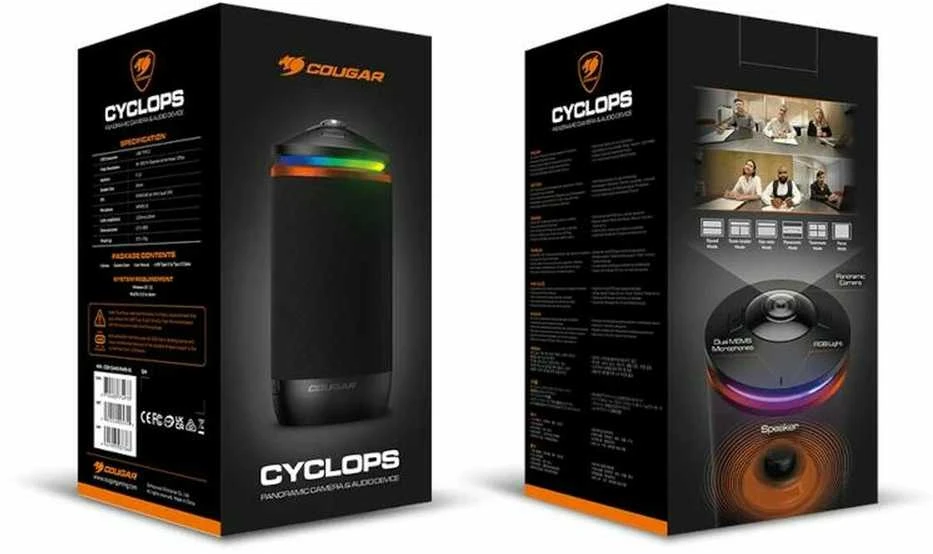 COUGAR CYCLOPS AIO Kamera / Garsiakalbis / Mikrofonas