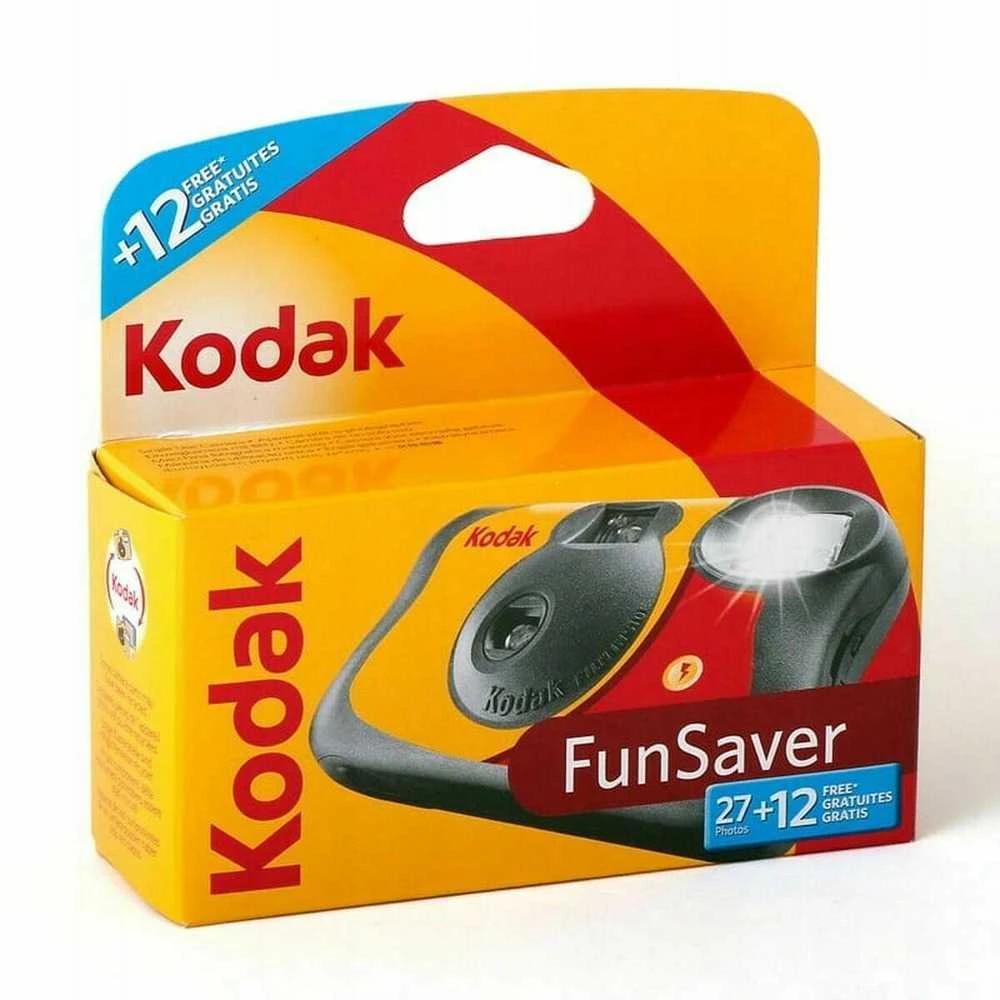 Vienkartinis fotoaparatas Kodak Fun Saver 27+12