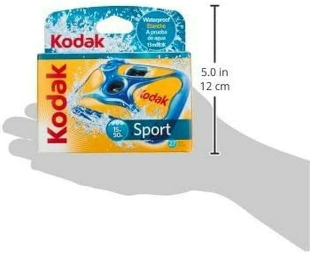Vienkartinis fotoaparatas Kodak Fun Aquatic (Kodak Sport camera)