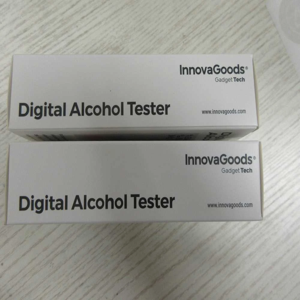 Alkotesteris Skaitmeninis alkoholio matuoklis InnovaGoods
