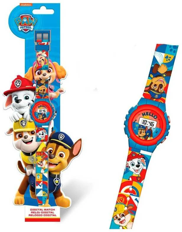 Išmanusis laikrodis Kids Euroswan Laikrodis Skaitmeninis laikrodis „Patch Patrol“
