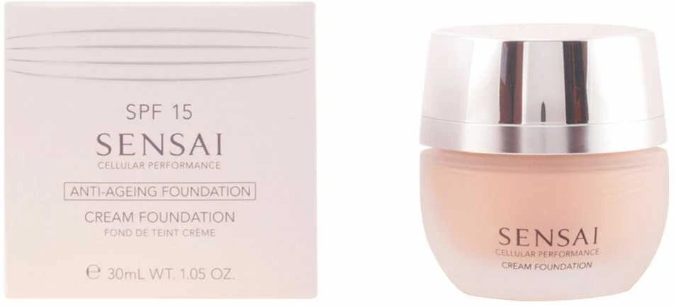 makiažo pagrindas Sensai Cellular Performance Kreminis Foundation CF22 Natural rusvai gelsvas 30ml