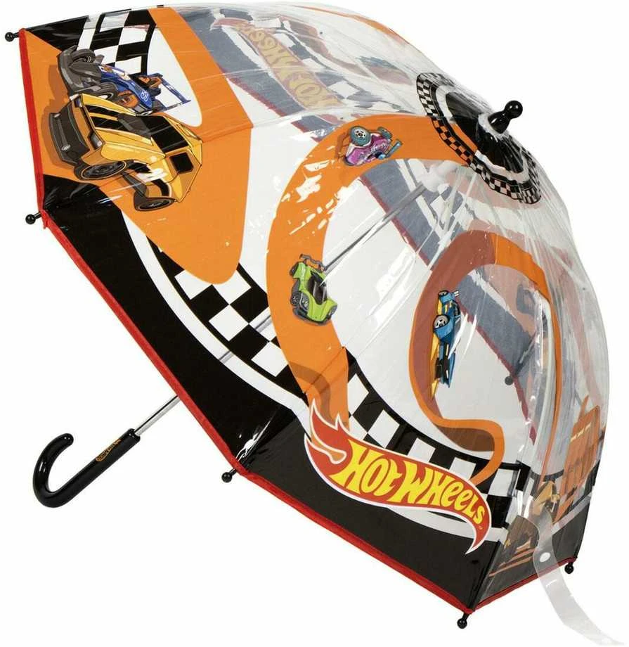 CERDÁ Hot Wheels manual bubble umbrella