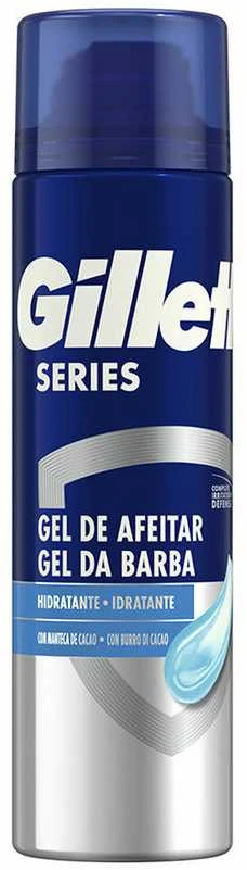 Gel Afeitar Gillette Series Hidratante, 200 ml
