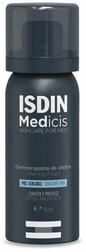 Isdin Medicis Dermofoam skutimosi putos jautriai odai 50ml