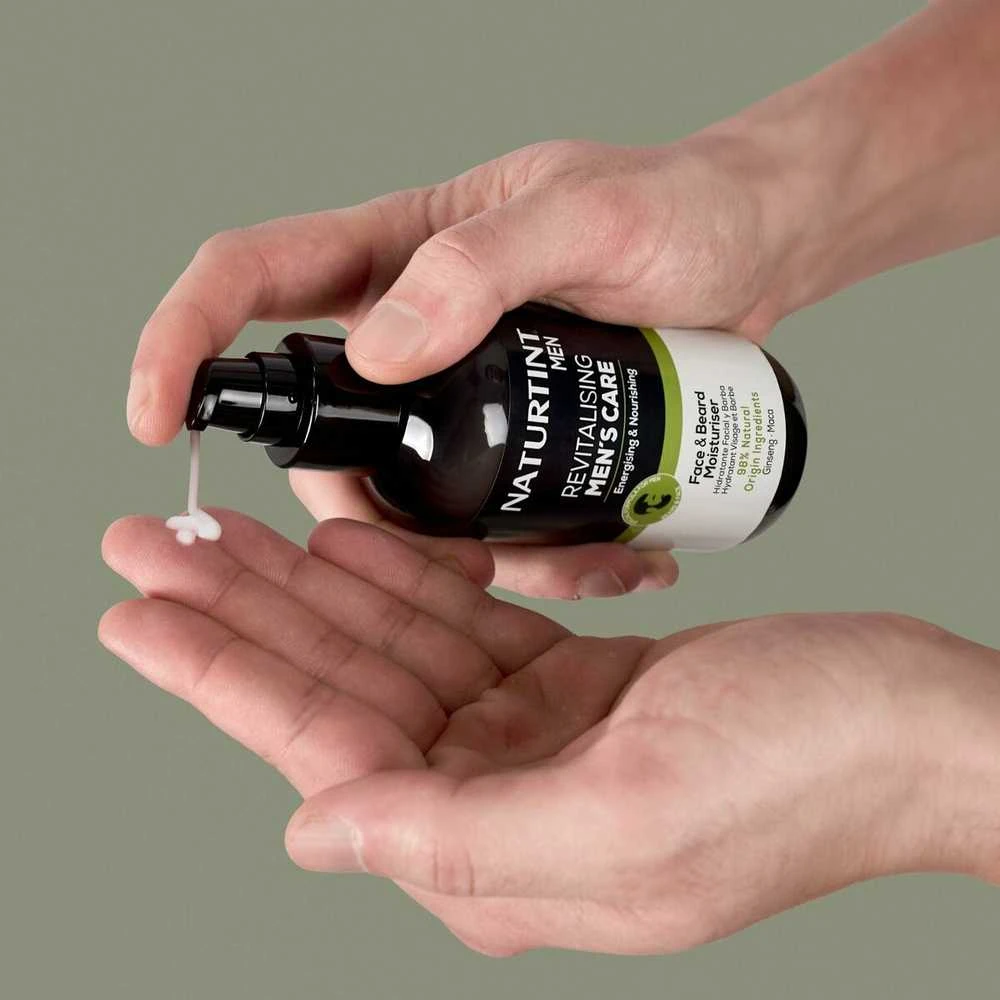 „Naturtint“ atgaivinantis vyrų veido ir barzdos drėkiklis, 200 ml