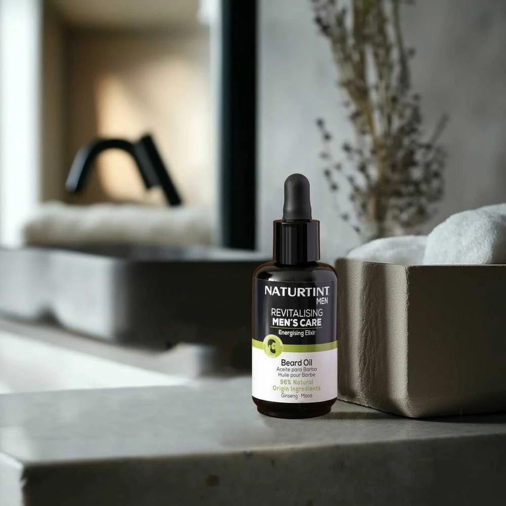 „Naturtint“ atgaivinamasis vyrų barzdos aliejus, 50 ml