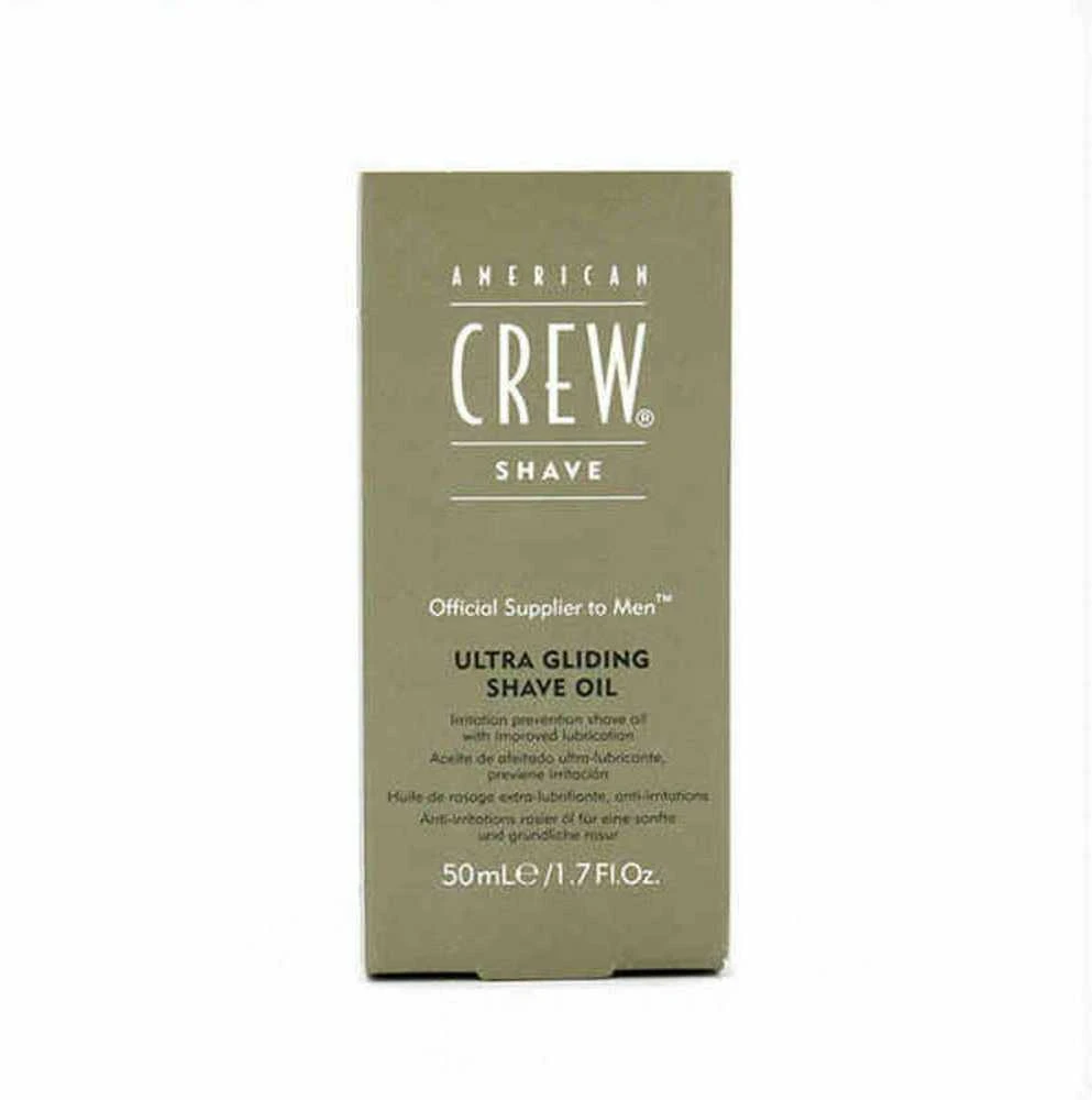 „American Crew“ skutimosi odos priežiūros itin gildinantis skutimosi aliejus, 50 ml