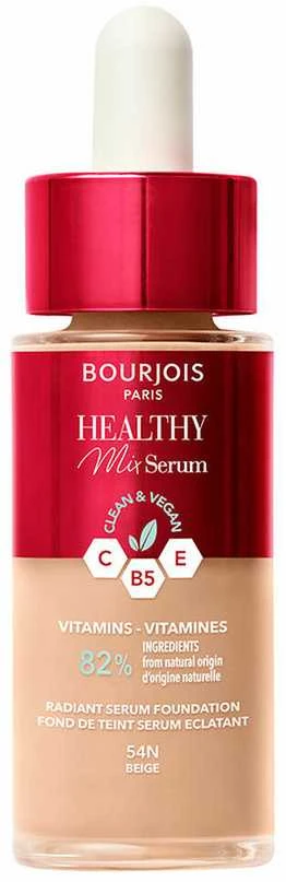BOURJOIS Paris Healthy Mix Clean & Vegan Serum Makeup moterims, 30 ml