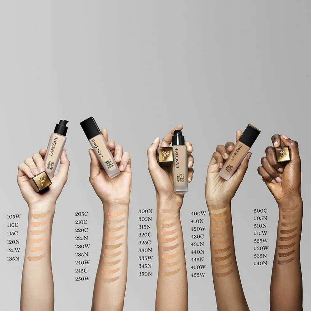 Lancome Teint Idole Ultra Wear skystas makiažo pagrindas 250W SPF 35, 30 ml