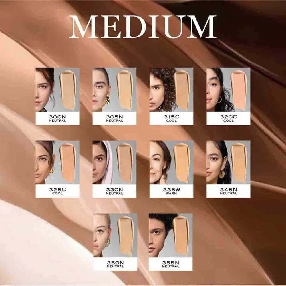 „Lancôme“ matinis makiažo pagrindas SPF 35 „Teint Idole Ultra Wear“ (makiažo pagrindas), 30 ml, 345N - 045 Sable rausvas gelsvas