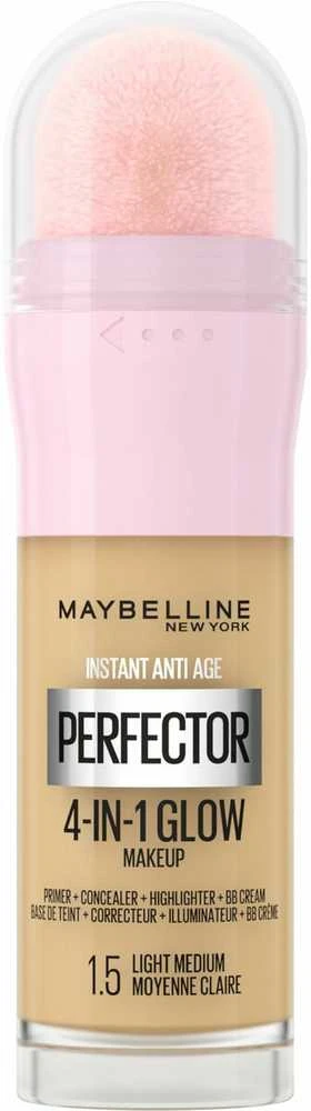 Maybelline Instant Anti-Age Perfector 4-In-1 Glow Makeup moterims, 20 ml