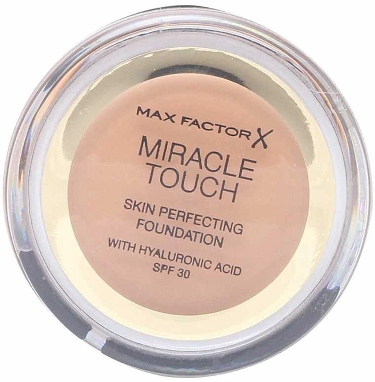 "Max Factor Miracle Touch" tobulinantis odos pagrindas Spf30 085 Caramel