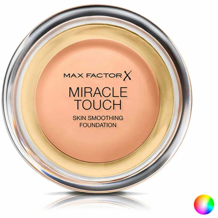 "Max Factor Miracle Touch" kreminis arba skystas makiažo pagrindas Spf30 075 Golden