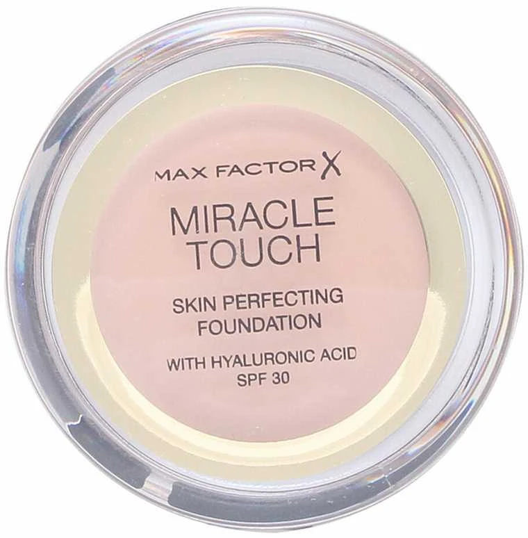"Max Factor Miracle Touch" tobulinantis odos pagrindas Spf30 085 Caramel